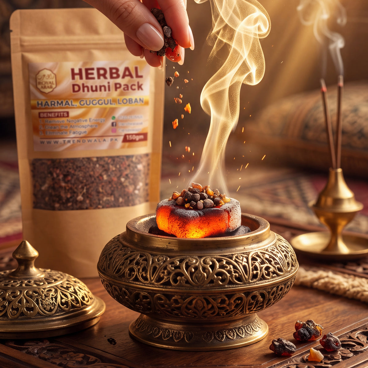 3 Herbal Dhuni Bachat Pack
