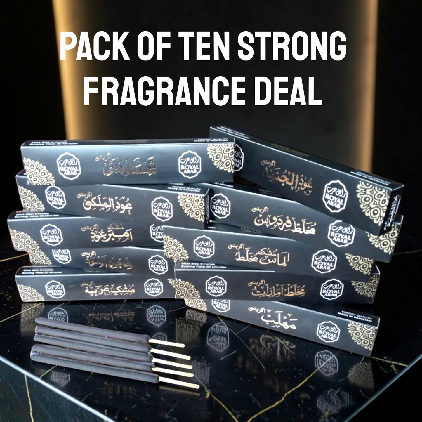 Pack of 10 Strong Fragrances